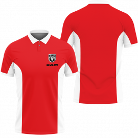 Gift For Him Gift For Husband Dodge Ram Fan Gift 3D All Over Print Polo Shirt D4