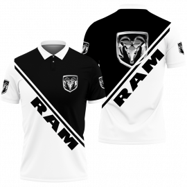 Gift For Him Gift For Husband Dodge Ram Fan Gift 3D All Over Print Polo Shirt D1