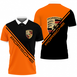 Gift For Him Gift For Husband Porsche Fan Gift 3D All Over Print Polo Shirt D1