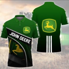 Gift For Him Gift For Husband John Deer Fan Gift 3D All Over Print Polo Shirt