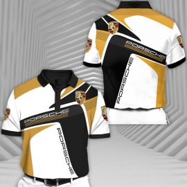 Gift For Him Gift For Husband Porsche Luxury Car Racing Fan Gift 3D Polo Shirt