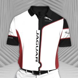 Gift For Him Gift For Husband Jaguar Luxury Car Fan Gift 3D Polo Shirt