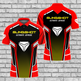 Gift For Him Gift For Husband Polaris Slingshot Racing Polo Shirt
