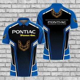 Gift For Him Gift For Husband Pontiac Trans Am Polo Shirt