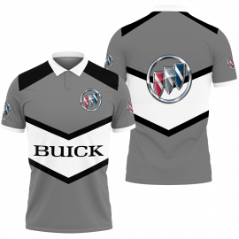 Gift For Him Gift For Husband Buick Luxury Car Fan Gift 3D Polo Shirt