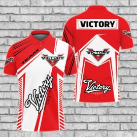 Gift For Him Gift For Husband Victory Motorcycles Fan Gift 3D Polo Shirt