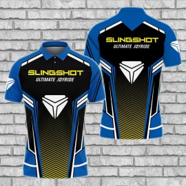 Gift For Him Gift For Husband Polaris Slingshot Racing Car Fan Gift 3D Polo Shirt