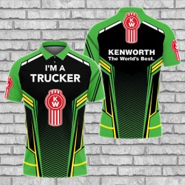 Gift For Him Gift For Husband Kenworth T880 Racing Truck Fan Gift 3D Polo Shirt