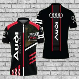 Gift For Him Gift For Husband Audi R8 Luxury Team Racing Fan Gift 3D Polo Shirt