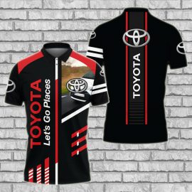 Gift For Him Gift For Husband Toyota Team Racing Fan Gift 3D Polo Shirt