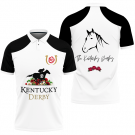 Gift For Him Gift For Husband Kentucky Derby Fan Gift 3D Polo Shirt
