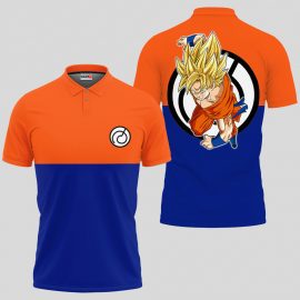 Goku SSJ Dragon Ball Custom Anime Merch Clothes 3D Polo Shirt Unisex Hoodie Sweatshirt Tshirt Tank Top MH46