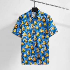 Gift Ideas  Hawaiian Shirt  Hula Dancer Minion Tropical Hawaii Tshirt 2022 SR03