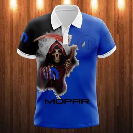 Gifts For Him Gift For Husband Gift For Dad Skull Mopar Car 3K696 Fan Gift 3D Polo Shirt