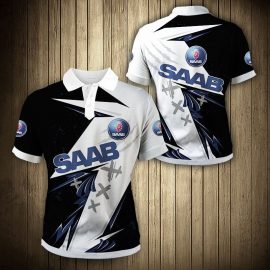 Gifts For Him Gift For Husband Gift For Dad Saab Automobile 3K703 Fan Gift 3D Polo Shirt