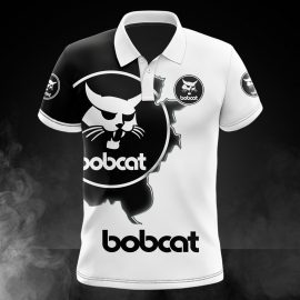 Gifts For Him Gift For Husband Gift For Dad Bobcat 3K740 Fan Gift 3D Polo Shirt
