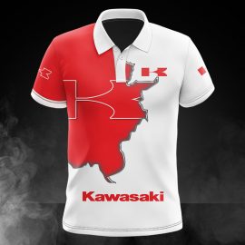 Gifts For Him Gift For Husband Gift For Dad Kawasaki Motor 3K751 Fan Gift 3D Polo Shirt