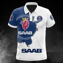 Gifts For Him Gift For Husband Gift For Dad Saab AB Automobile 3K758 Fan Gift 3D Polo Shirt