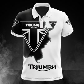 Gifts For Him Gift For Husband Gift For Dad Triumph Motorcycles Racing 3K761 Fan Gift 3D Polo Shirt