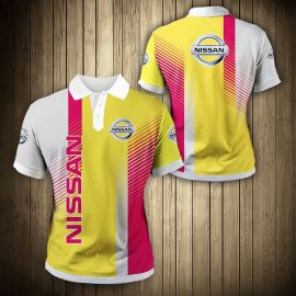 Gifts For Him Gift For Husband Gift For Dad Nissan Car 3K790 Fan Gift 3D Polo Shirt