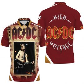 Gift Ideas Acdc No Bull Music Band Fan Gift 3D All Over Print Polo Shirt SR1760