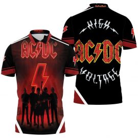 Gift Ideas Acdc Pwr Up On Stage Album Music Band Fan Gift 3D All Over Print Polo Shirt SR1753