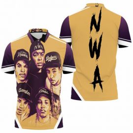 Gift Ideas N.W.A. Legendary Rappers Clan Hip Hop Fan Gift 3D All Over Print Polo Shirt SR1729