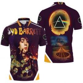 Gift Ideas Pink Floyd Syd Barrett Music Band Fan Gift 3D All Over Print Polo Shirt SR1702