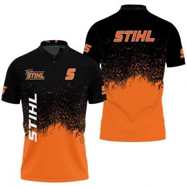 Gift Ideas Stihl Logo Fan Gift 3D All Over Print Polo Shirt SR1687