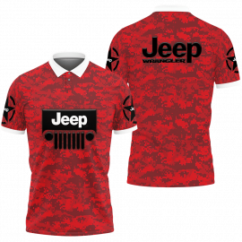 Gift Ideas Jeep Wrangler Fan Gift 3D All Over Print Polo Shirt 19 SR1643