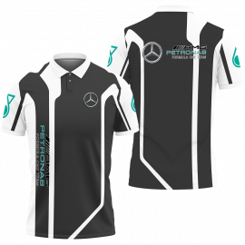 Gift Ideas Mercedes-Amg Petronas F1 Car Fan Gift 3D All Over Print Polo Shirt II0 SR1571