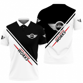 Gift Ideas Mini John Cooper Works Luxury Car Fan Gift 3D All Over Print Polo Shirt II0 SR1565