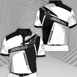 Gift Ideas Mazda Luxury Car Fan Gift 3D All Over Print Polo Shirt II0 SR1554