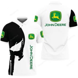 Gift Ideas Skull John Deer Fan Gift 3D All Over Print Polo Shirt II0 SR1492