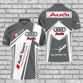 Gift Ideas Audi Quattro Luxury Car Fan Gift 3D All Over Print Polo Shirt II0 SR1476