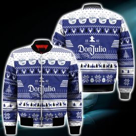 Don Julio Ugly Christmas Men Bomber Jacket MH43