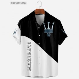 Gift For Him Gift For Husband Maserati Full Printing Luxury Car Hawaiin Shirt LP39