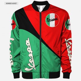 Vespa 3D Men Bomber Jacket Mh77