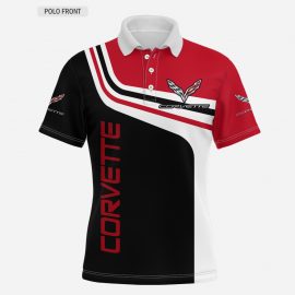 Gift For Him Gift For Husband Chevrolet Corvette Full Printing Polo Shirt LP34