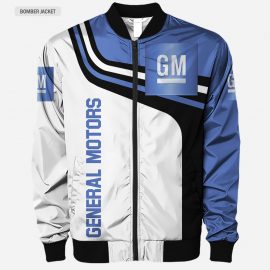 General Motors 3D Men Bomber Jacket Mh26