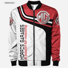 MG Cars 3D Bomber Jacket For Men MH50