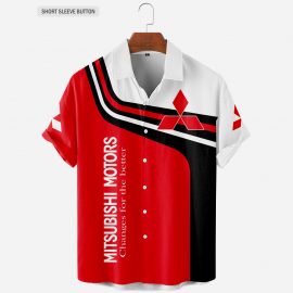 Mitsubishi 3D Hawaiian Shirt MH48