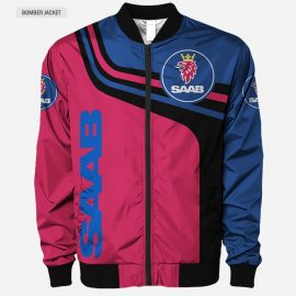 Saab 3D Bomber Jacket For Men MH29