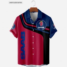 Saab 3D Hawaiian Shirt MH29