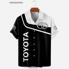 Toyota Motor Cool Design Racing Style Hawaiian Button Shirt Gift Idea For Fan I