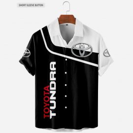 Toyota Tundra Cool Design Racing Style Hawaiian Button Shirt Gift Idea For Fan I