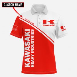 Gift For Him Gift For Husband Kawasaki Heavy Industries Full Printing Polo Shirt LP77