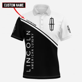 Gift For Him Gift For Husband Lincoln Full Printing Polo Shirt LP64