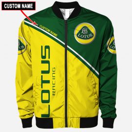 Gift For Him Gift For Husband Lotus Cars Full Printing Bomber Men Jacket LP63