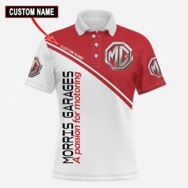 Gift For Him Gift For Husband MG Cars Full Printing Polo Shirt LP55